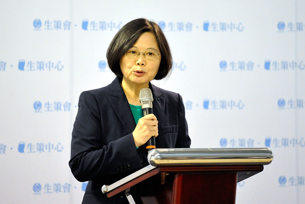 再談兩岸關係　蔡英文表示：會有耐性，不會在壓力底下屈服