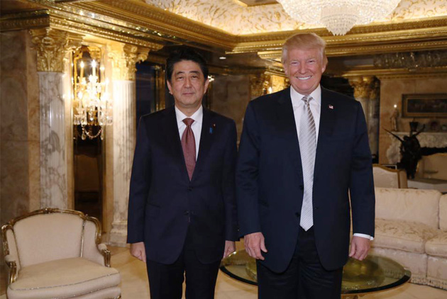 安倍、川普相見歡   美日未來幾年會是好朋友嗎？