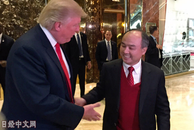 孫正義與川普會談的背後