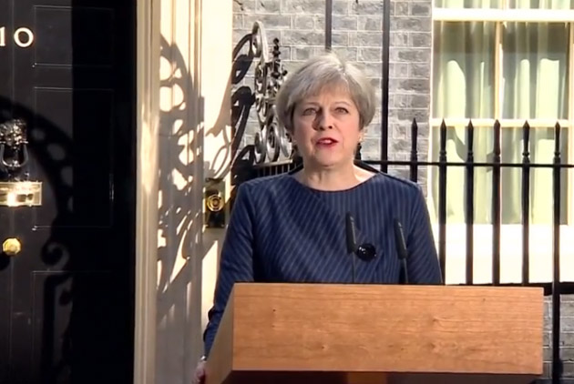 震撼彈　英國首相要提前選舉　脫歐有變數？