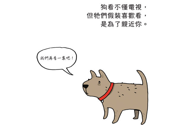 狗根本看不懂電視，牠只想在主人身邊　那些令人心疼又溫暖的動物心事