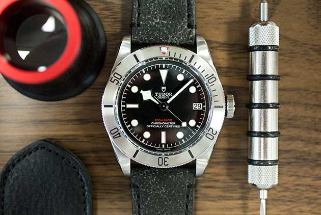 帝舵表全新推出精鋼錶款 Heritage Black Bay Steel