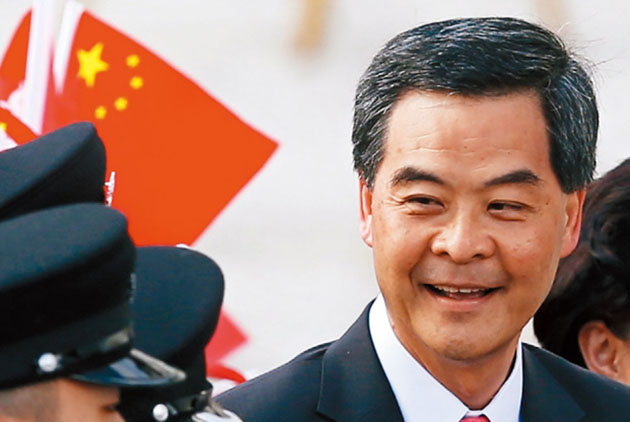 北京政府-一國兩制-香港-台灣-中國-梁振英-反洗腦運動