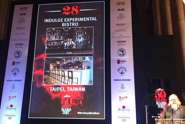 The World’s 50 Best Bars-50BestBars-Taipei-Taiwan-INDULGE Bistro-Aki Wang