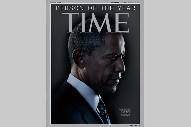 《時代》雜誌2012年度風雲人物：歐巴馬