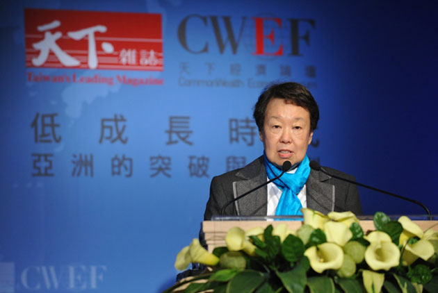2013天下經濟論壇／天下雜誌群董事長殷允芃：亞洲再起，共創幸福為人共享的新路