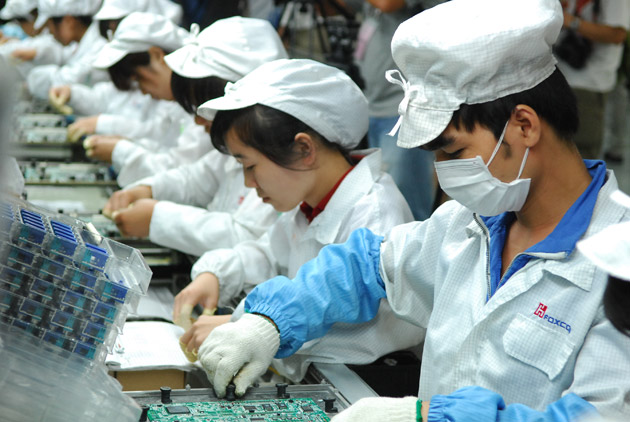 奔向工業4.0，富士康昆山廠一半工人換成機器人