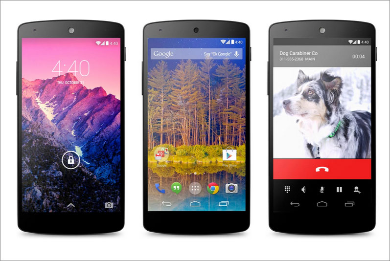 Nexus 5開賣！新作業系統KitKat同步發表