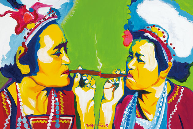 燦爛而濃烈　畫出原鄉記憶
