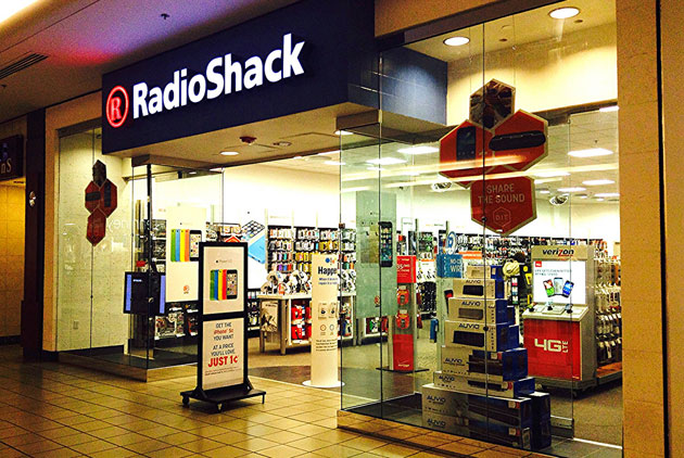 RadioShack-線上購物-實體零售-零售商