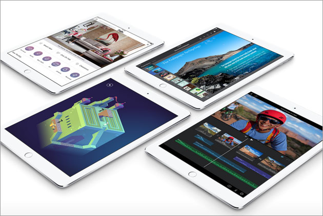 蘋果新機發表／iPad Air 2、mini 3厚度更薄 搭指紋識別