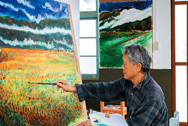 蔣勳駐村　提煉池上藝術派