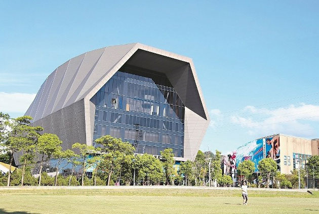 新北中和　有棟「地球最酷的新建築」