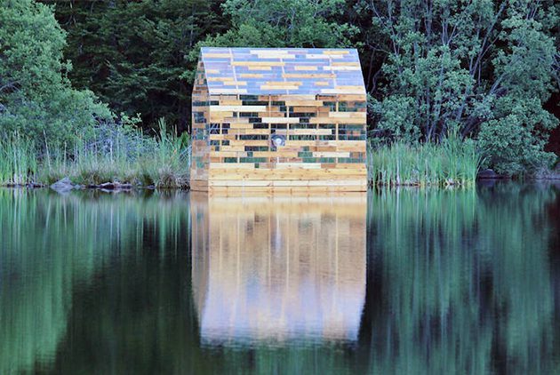 讓思緒於水上漂流　在Walden Raft湖中小屋裡垂釣一池的悠哉