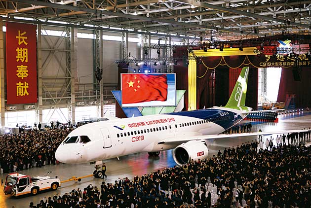 商用客機-波音-空中巴士-中國商飛-C919-龐巴迪-俄羅斯-中國-飛機製造