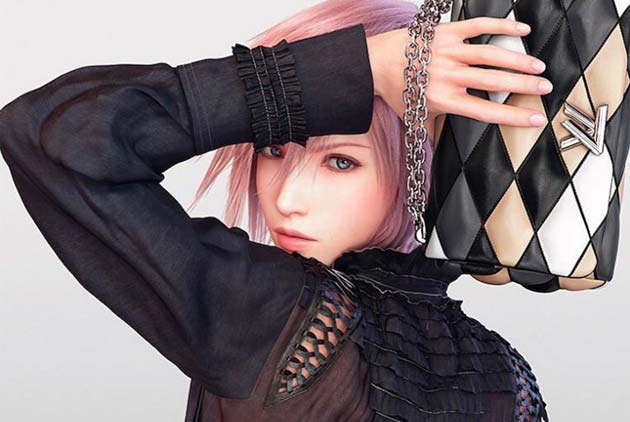 電玩搭時尚　FF13雷姐代言LV