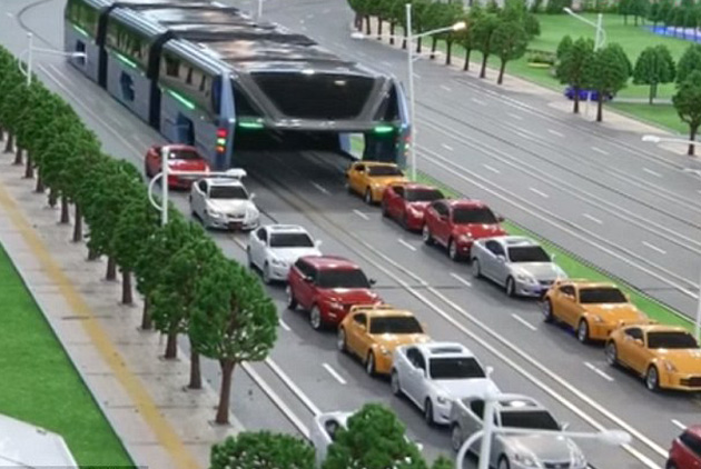 免爭道  中國打算讓公車籠罩汽車【內有影片】