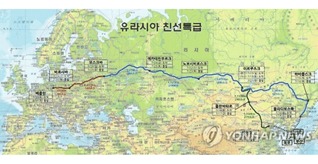 歐亞絲綢之路親善特級列車