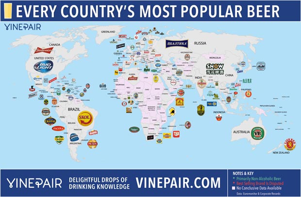 world beer map