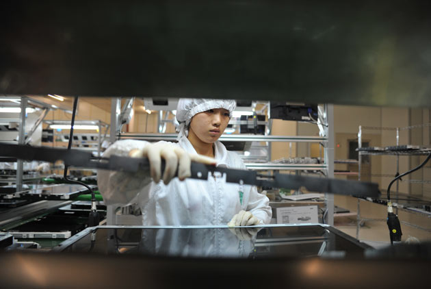 中國企業正重劃全球液晶市場版圖