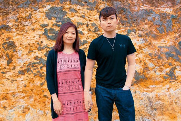 八仙塵爆裡的陽光母子檔