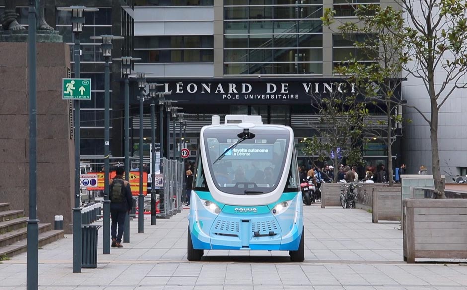 揮別塞車、噪音跟空污 Navya的路上解決方案｜政經趨勢｜天下雜誌video