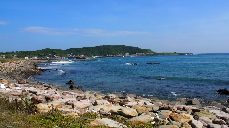 八斗子海岸。