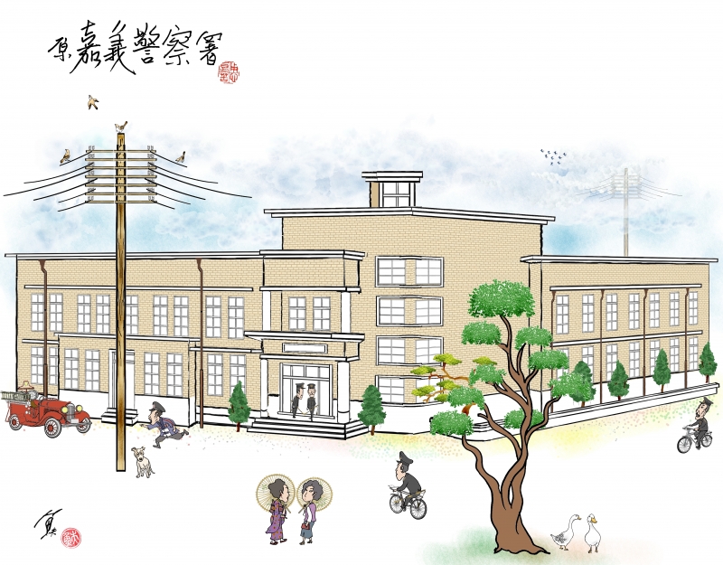 嘉義警察署即為今之嘉義市警察局。